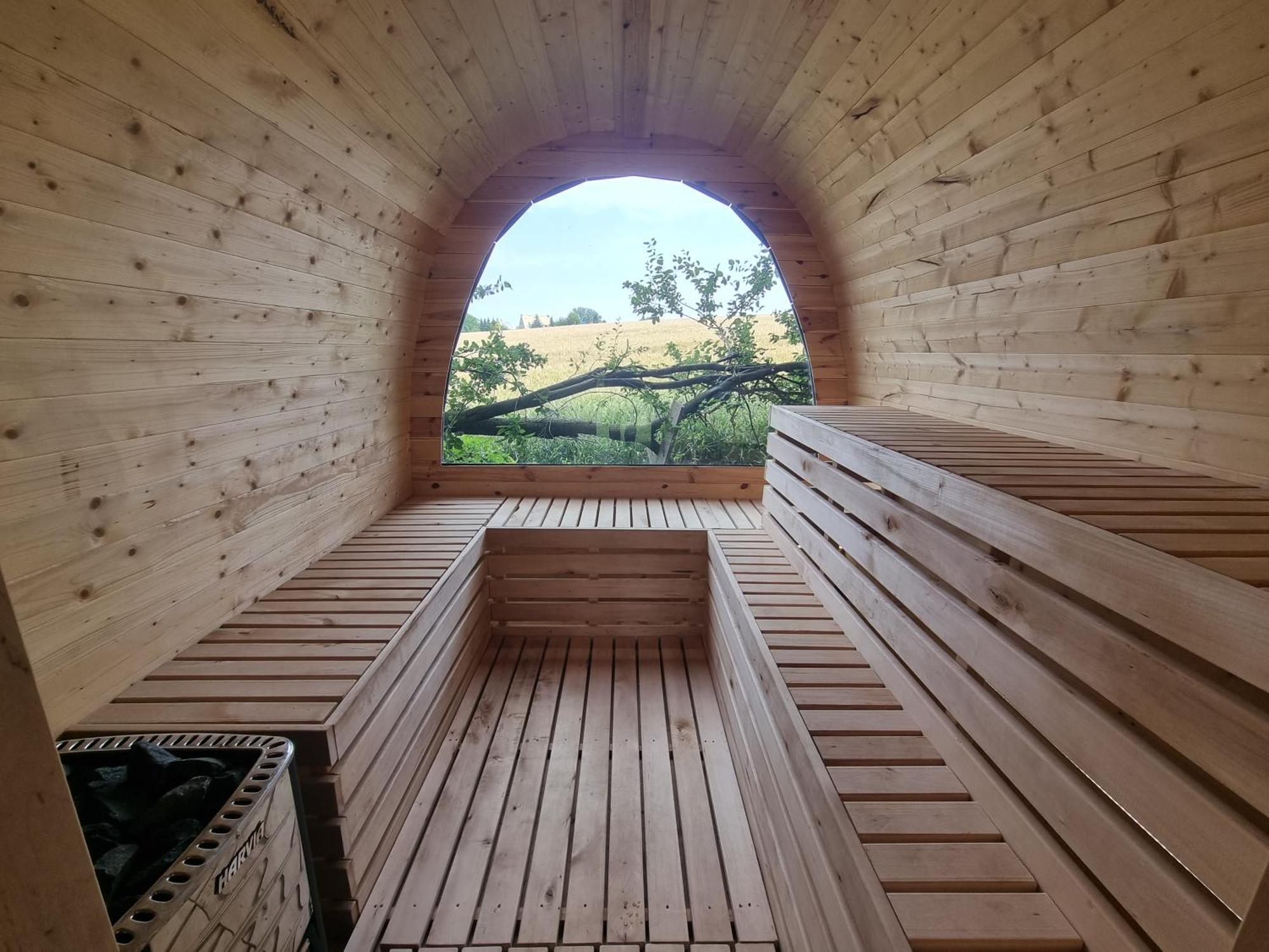 Loft Apartment Mit Grosser Badewanne A Mugeln Esterno foto